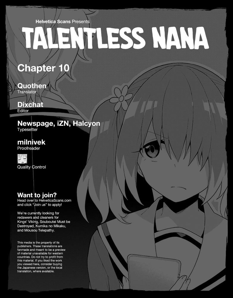 Munou na Nana Chapter 10 1